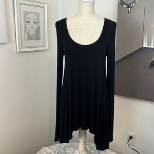 Free People Black Top or Dress Size Small Petite